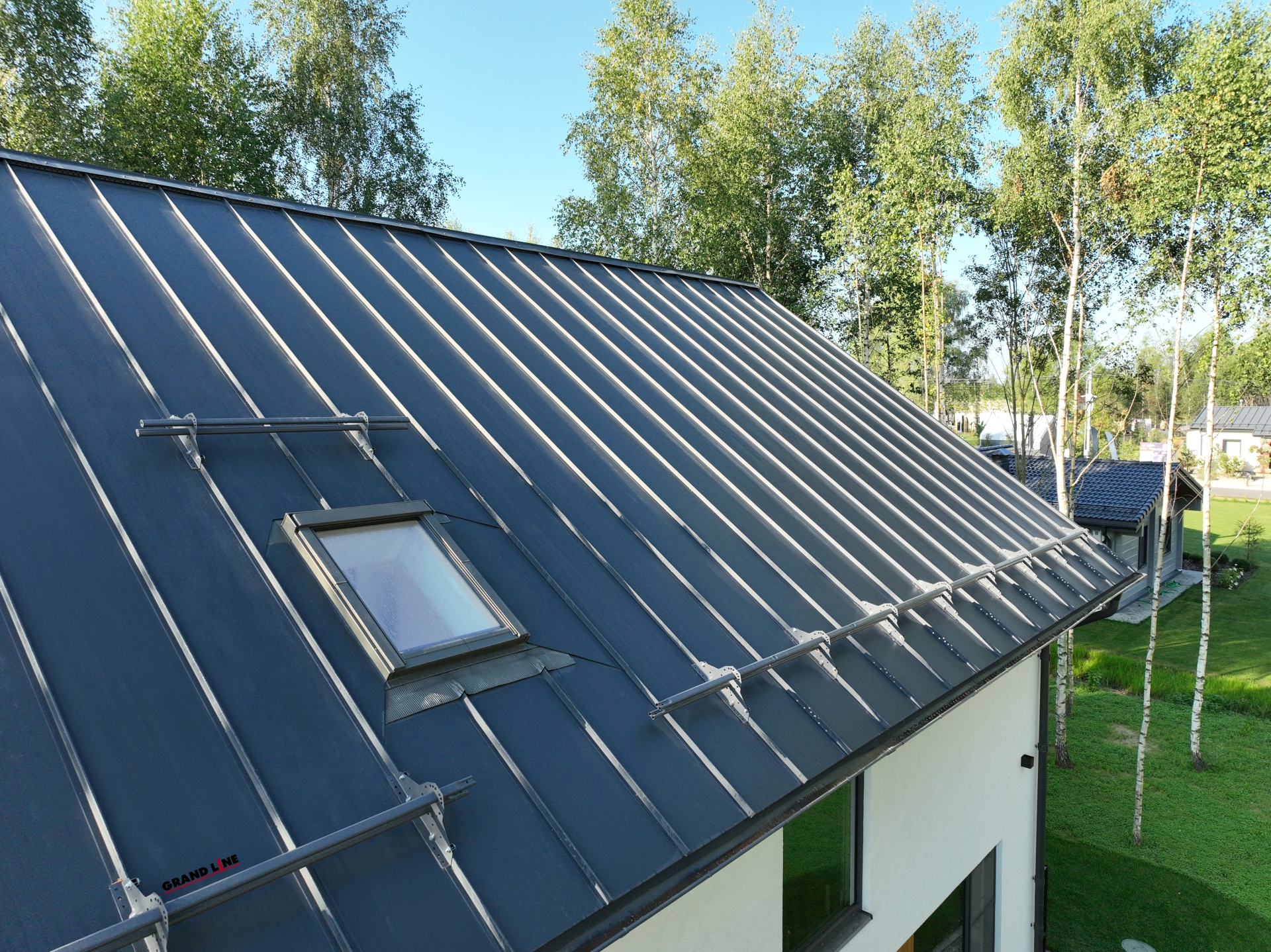 Кликфальц ® Grand Line RAL7024 Satin Matt